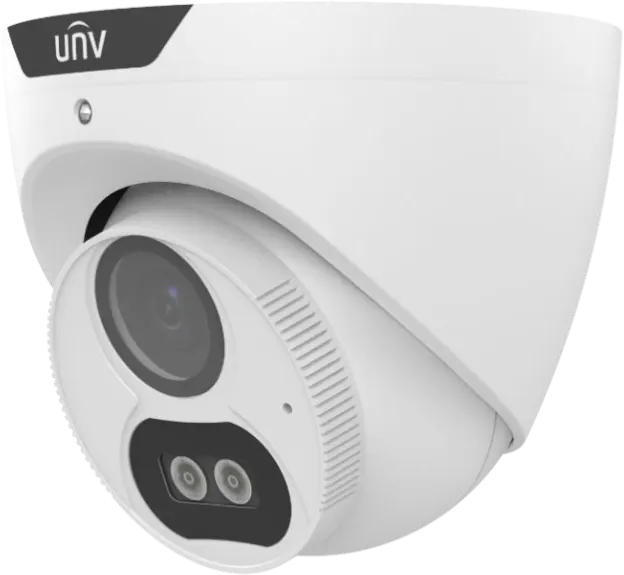 كاميرا مراقبة يونيفيو داخلية 2 ميجابكسل، عدسة 2.8 ملم، ميكروفون، UAC-T122-AF28M