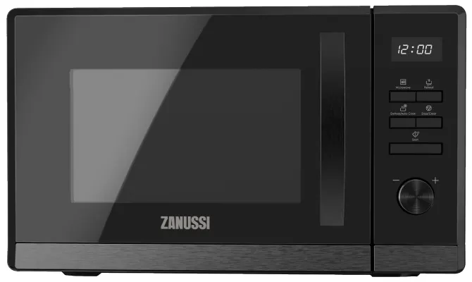 ميكروويف زانوسى 30 لتر، ديجيتال بشواية، 1000 وات، أسود، ZMM30D510EB