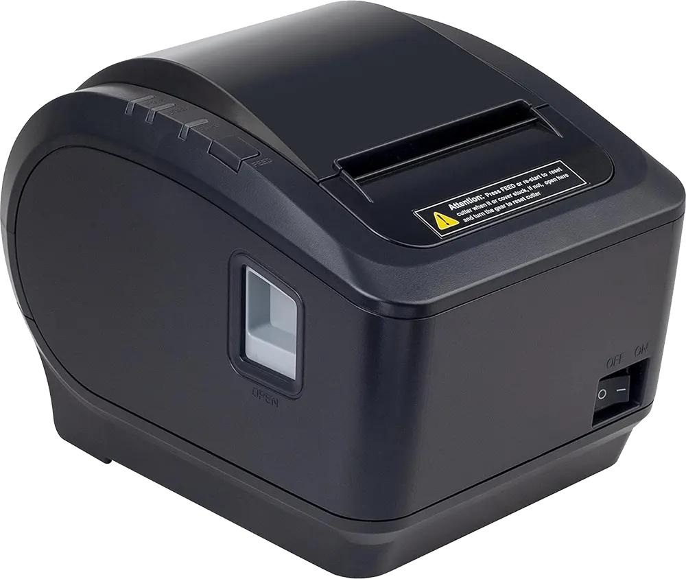 Xprinter Thermal Receipt Printer, Monochrome, USB Interface , Black, XP-K200L