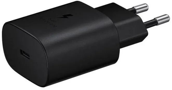 شاحن سامسونج  25 وات، من USB-C الى USB-C ، ٣امبير، 5 فولت، أسود،	EP-TA800