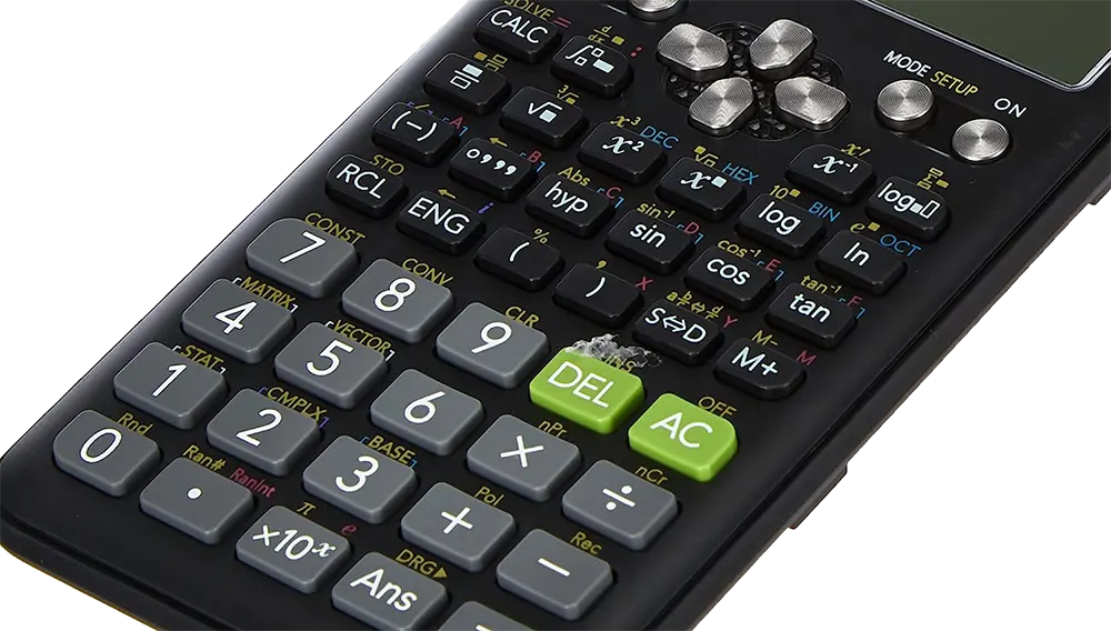 Casio Scientific Calculator, 417 functions, Black, FX.991ES Plus 2nd edition