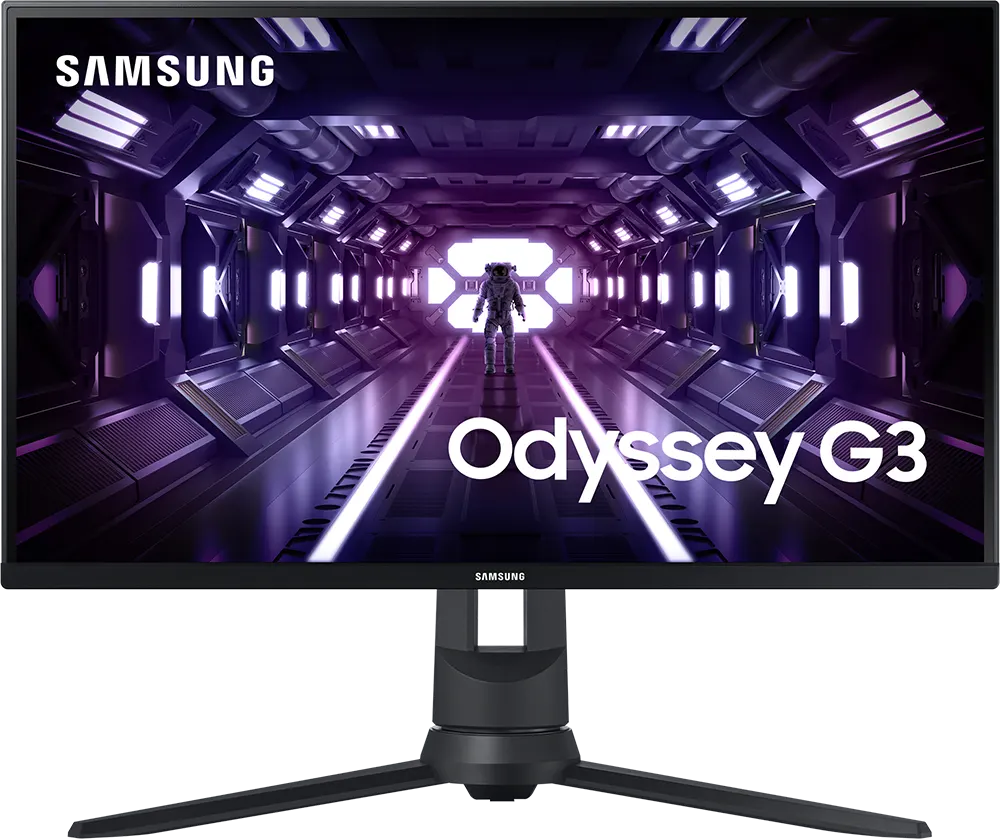 PC LED Monitor Samsung Odyssey 24", FHD, VA Panel, Black, LS24G35TFWMXZN