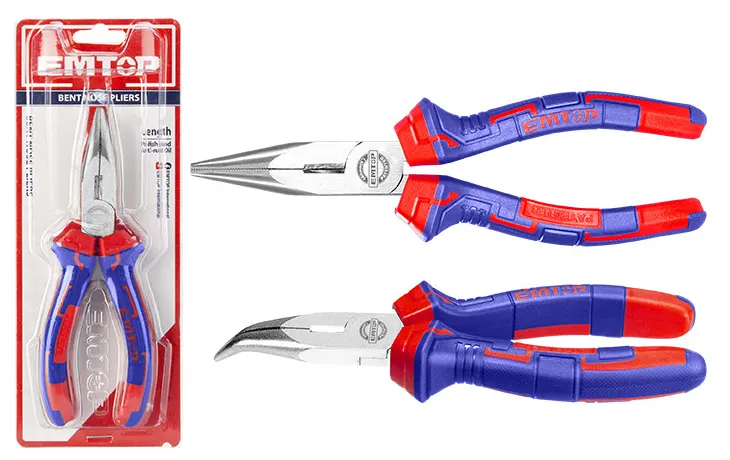 EMTOP curve nose pliers, 6 inch, 160 mm, EPLRB0611