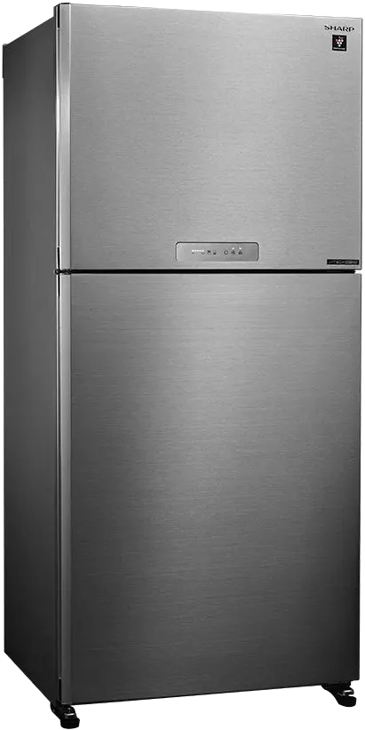 Sharp No Frost Refrigerator, 480Liters, 2 Doors, Digital Display, Inverter, Silver, SJ-PV63G-DST