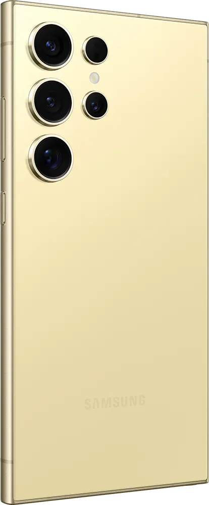 Samsung Galaxy S24 Ultra ,Dual SIM, 256GB Memory, 12GB RAM, 5G, Titanium Yellow