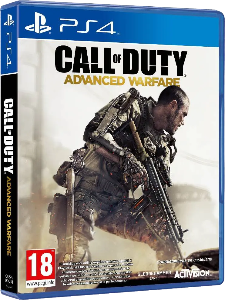 DVD Call Of Duty Advanced Warfare For PS4