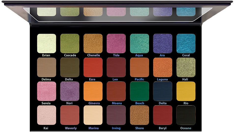 CHARACTER OCEAN EYESHADOW PALETTE 28C OBD001