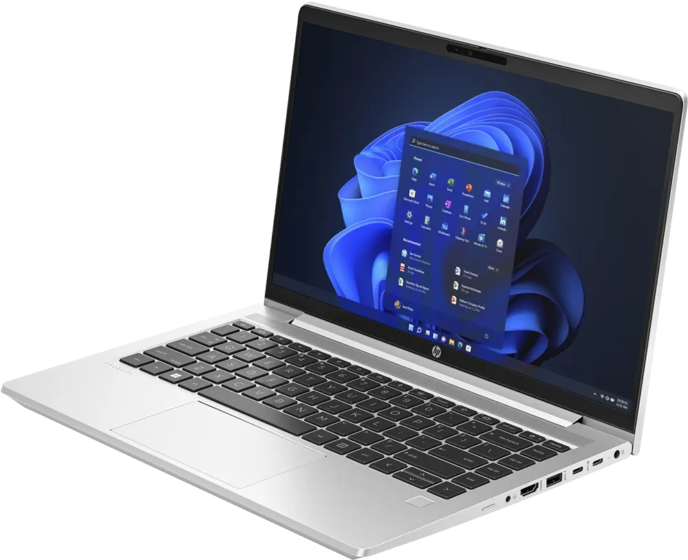 Laptop HP Probook 440 G10 Intel Core I5-1335U, 16GB RAM, 256GB SSD Hard Disk, 14"HD Dispaly, Intel® UHD Graphics, Windows 11 Pro, Silver