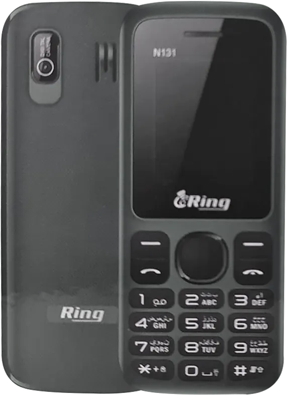 موبايل رينج N131 ثنائي الشريحة، رمادي