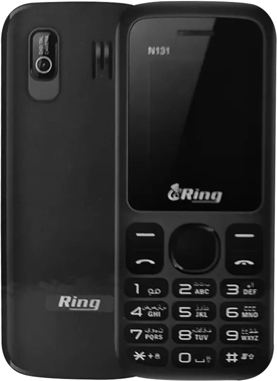 Ring N131 Mobile Phone, Dual SIM, Black