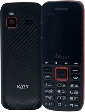 Ring N133 Mobile Phone, Dual SIM, Black*Red