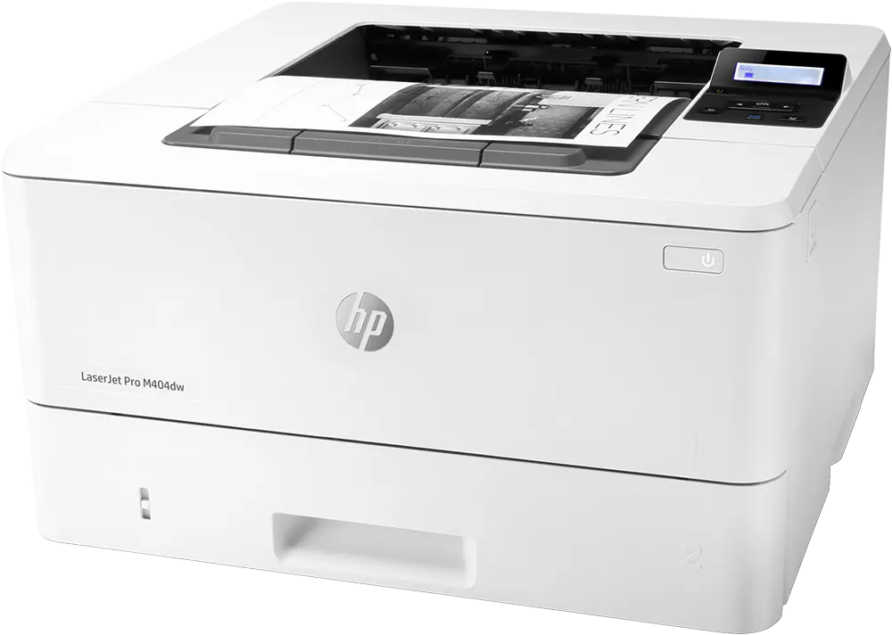 HP LaserJet Pro Printer, Monochrome, White, M404DW