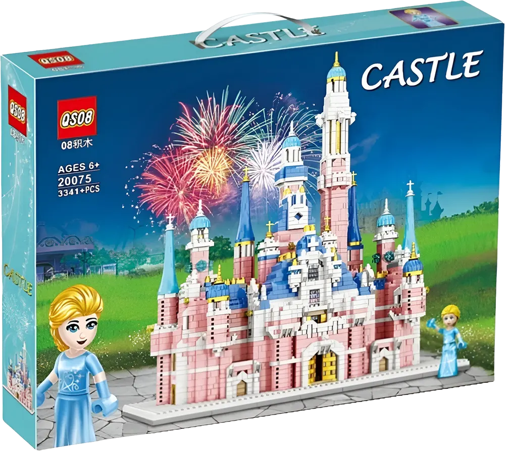 Princess Castle Building Blocks, 3341 pcs, 20075