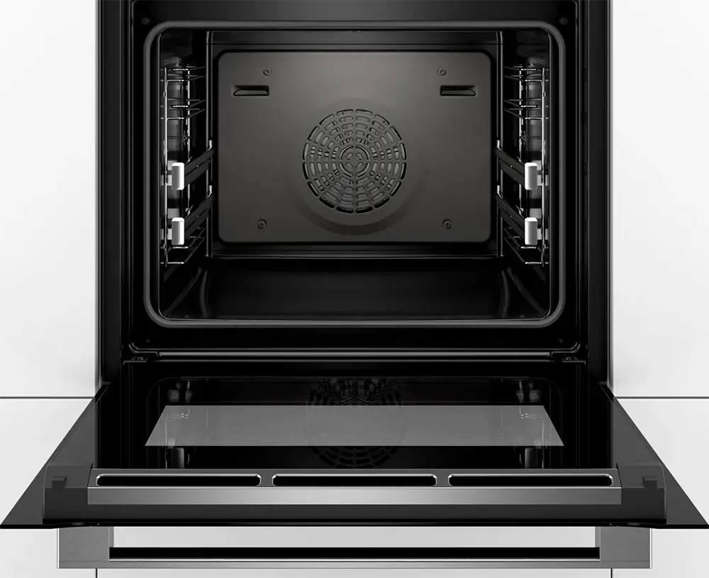 Bosch Built-In Oven, 60 Cm, Electric, Touch Digital Screen, With Grill, Black, HBG636LB1