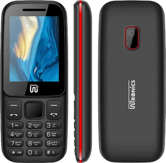 Unitronics Uni X3 Mobile Phone, Dual SIM, 32MB memory, Black*Red