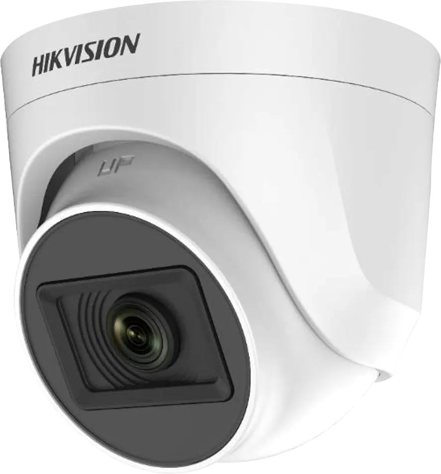كاميرا مراقبة داخلية هيكفيجن 2 ميجابكسل، عدسة 2.8 ملم، أبيض، DS-2CE76D0T-EXIPF