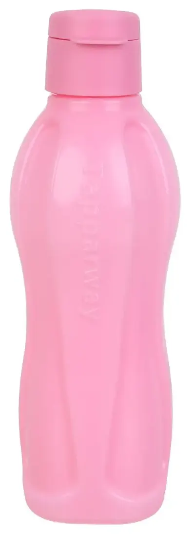 زجاجة  مياه بلاستيك تبر واي للثلاجة 500 مللي غطاء كبس - ألوان