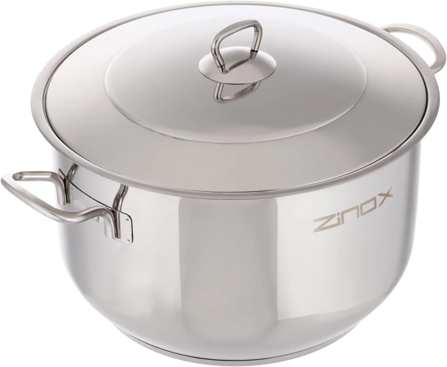 Zinox Classic stainless steel pot , size 36, silver
