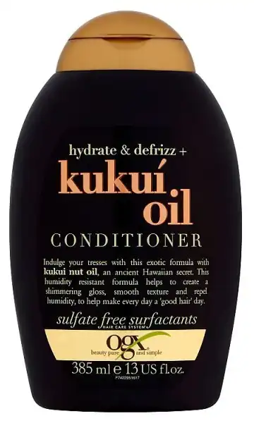 Ogx Hydrate + Defrizz Kukui Oil Conditioner 385 ml