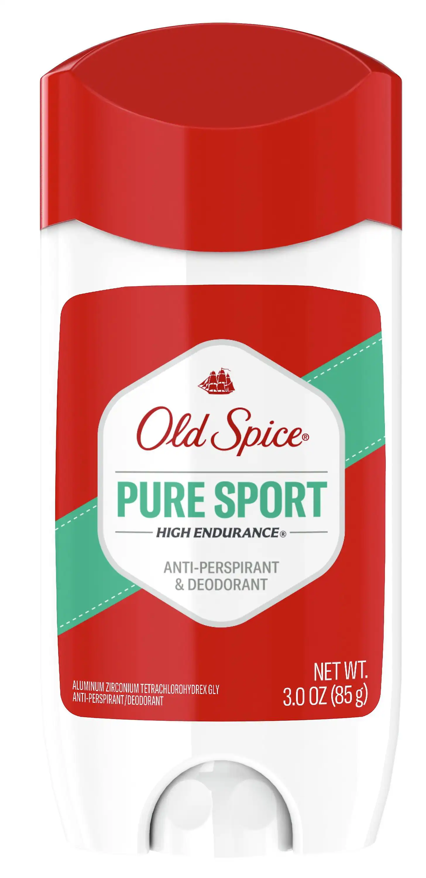 مزيل عرق اولد سبايس بيور سبورت للرجال، رول اون، ستيك، 85 مل