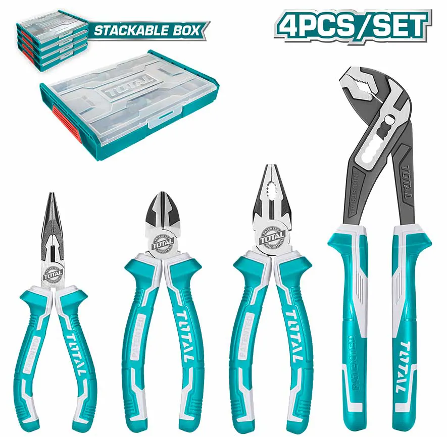Total pliers set, 4 pieces, THKTV02P041