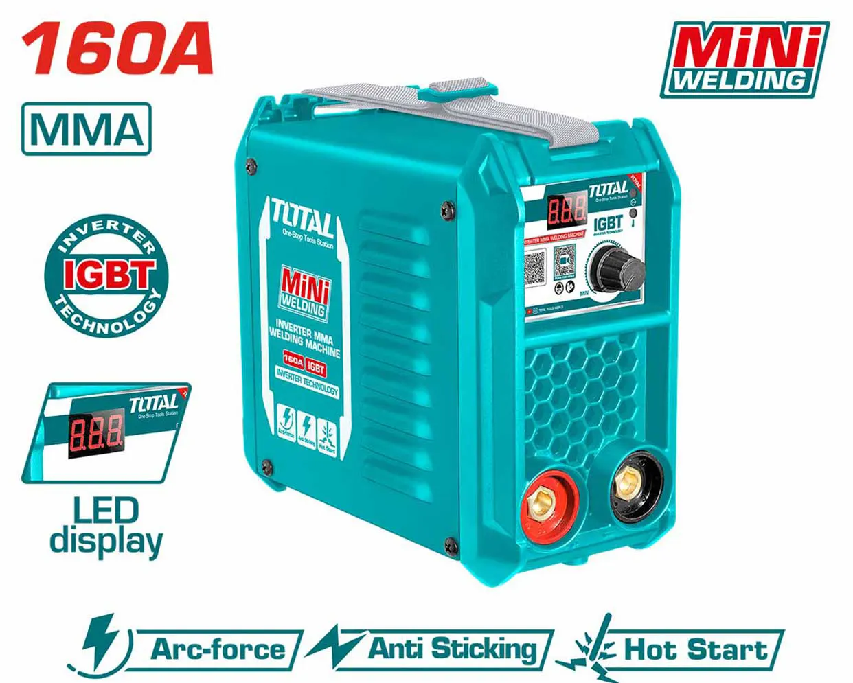 Total digital welding machine, 160 amp, inverter, TW216018