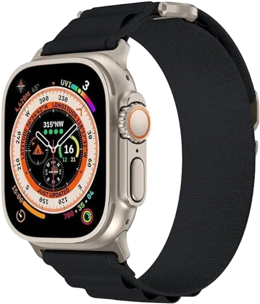 Smart Watch Ultra 2 Combo , 2.06 inch IPS touch Screen, 7 Strips, Water Resistant, 380 mAh Battery, Multi-color, DT900 + AirPods Gift