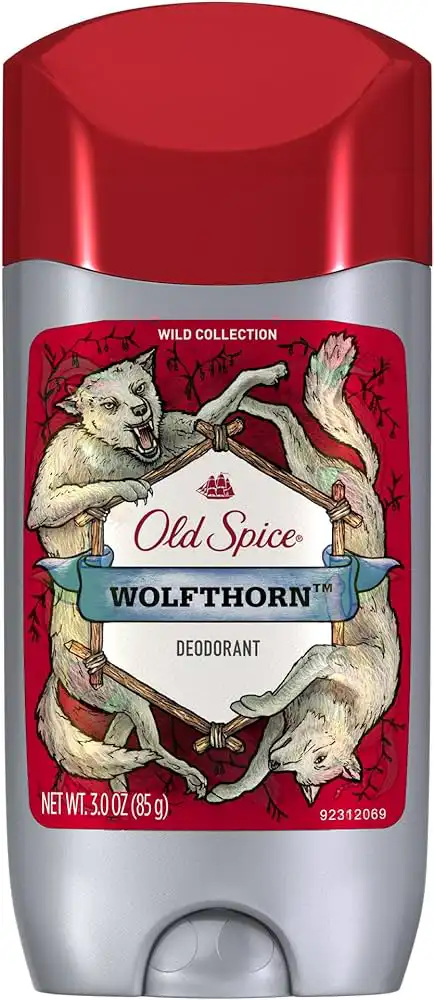 Old Spice Wolfthorn Deodorant for Men, Roll-On, Stick, 85 ml