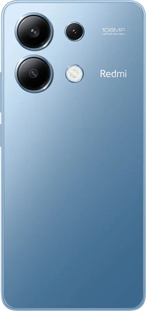 Redmi Note 13 Dual SIM Mobile, 128 GB Memory, 6 GB RAM, 4G LTE, Ice Blue