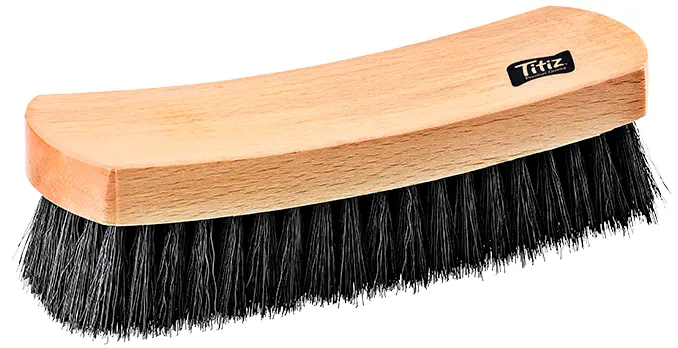 فرشاة تنظيف الأحذية خشبية من تيتيز،بني،566