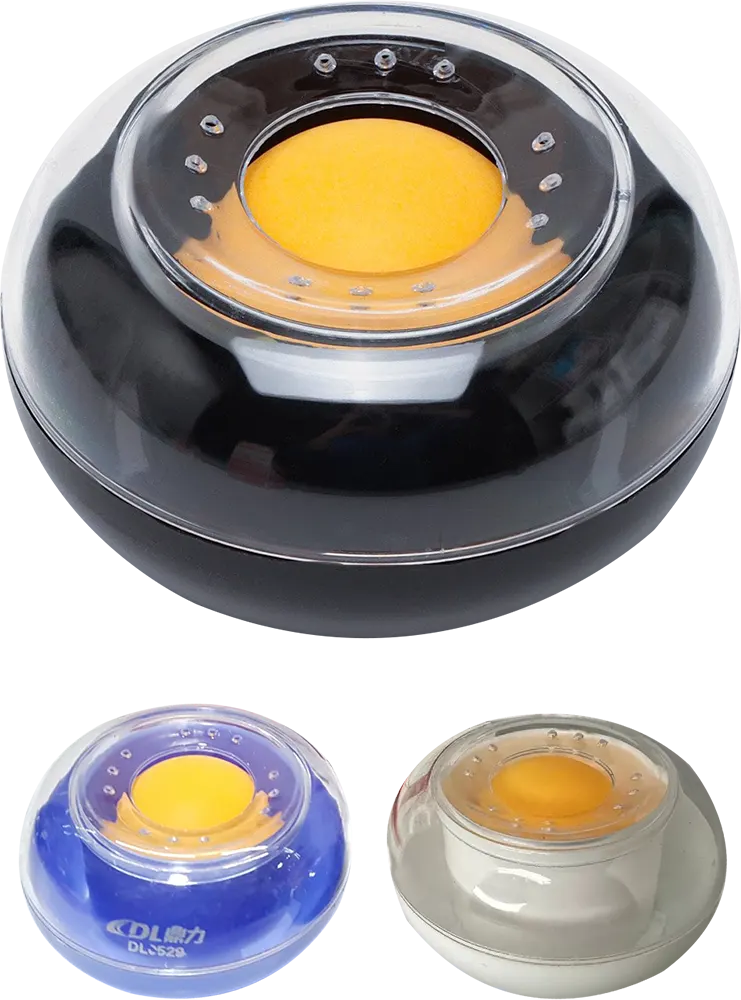 اسفنجة لترطيب الاصابع مع غطاء، متعددة الالوان، DL0529