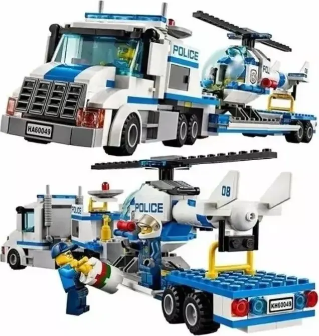 Constructor City Police Lego, 410 Pcs, 20422
