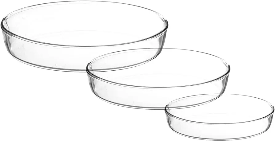 Pyrex Classic Oval Casserole Dish Set, 3 Pieces, Clear