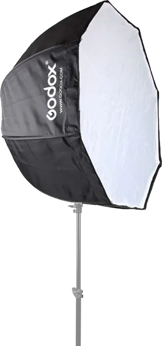 مظلة أوكتا سوفت بوكس جنرال 95 سم، أسود