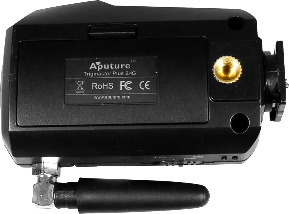 Aputure Wireless Camera Flash Trigmaster Plus, 2.4 GHz, Black