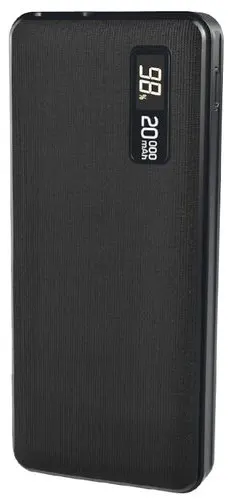 Aspor Power Bank, 20000 mAh, 5V, fast charging, black, PD A399