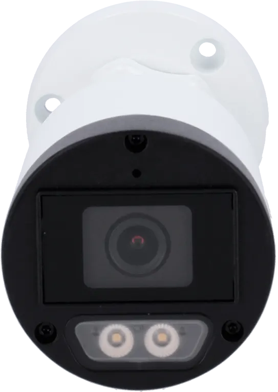 كاميرا مراقبة يونيفيو خارجية 2 ميجابكسل، عدسة 4.0 ملم، ميكروفون، أبيض، UAC-B122-AF40M-W