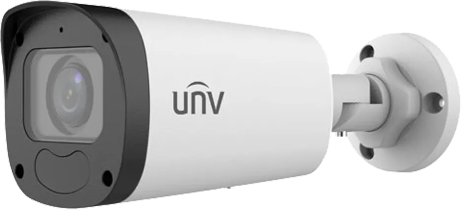 Uniview Outdoor WDR IR Bullte Network Security Camera 4MP, 2.8-12 mm Motorized lens, Microphone, White, UNV IPC2324LB-ADZK-G