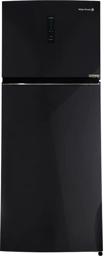 White Whale No Frost Refrigerator, 430 Litres, 2 Doors, Inverter, Digital Screen, Black, WR-G4385HBV