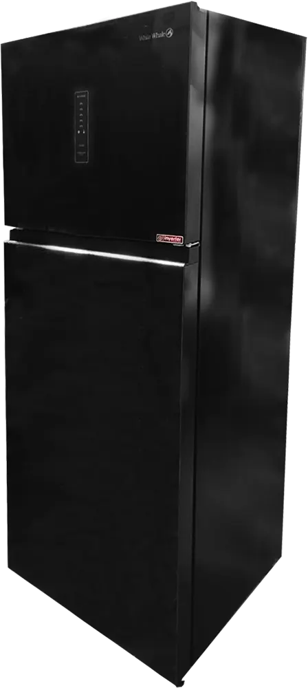 White Whale No Frost Refrigerator, 430 Litres, 2 Doors, Inverter, Digital Screen, Black, WR-G4385HBV
