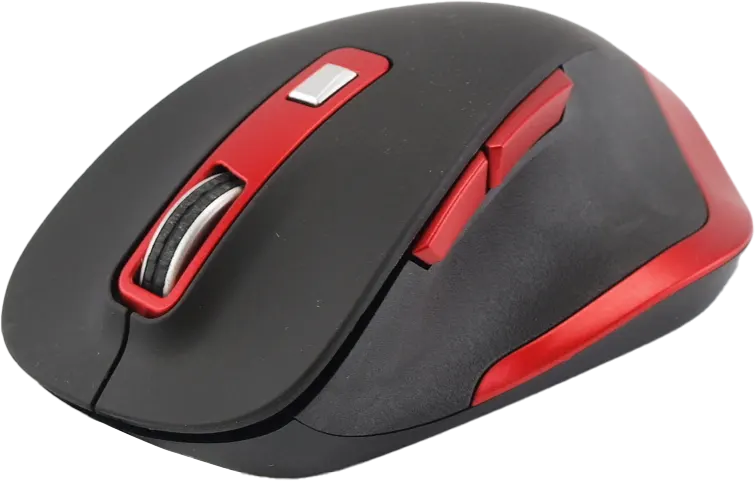 Wireless Mouse Gigamax 2.4GHz, Rechargeable ,Bluetooth , Black, GM-10