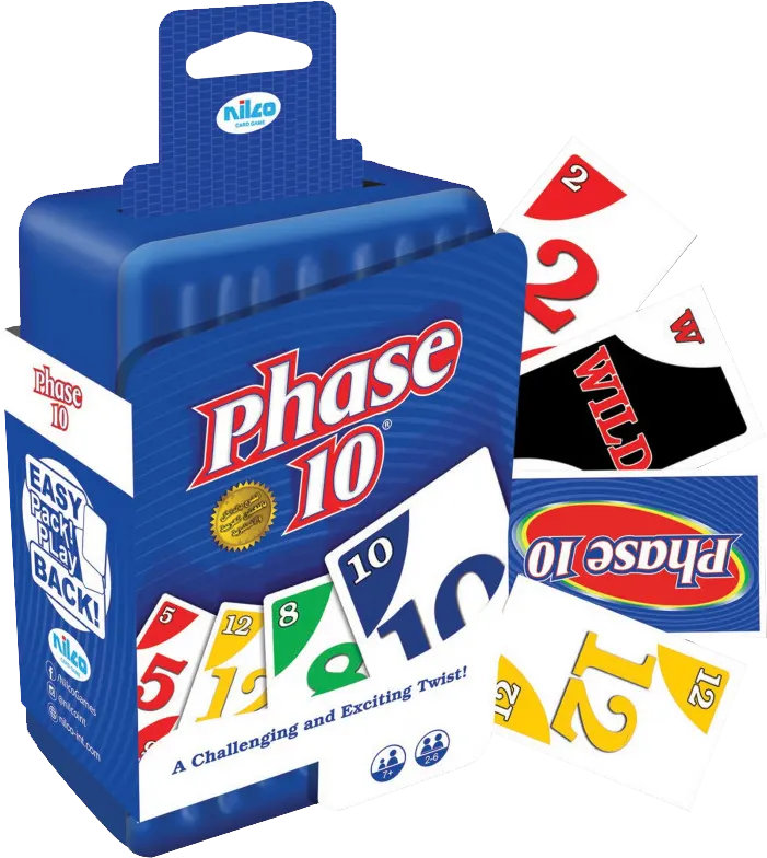 لعبة بطاقات نيلكو بلاستيك بوكس المراحل العشرة، 2 لـ 6 لاعبين