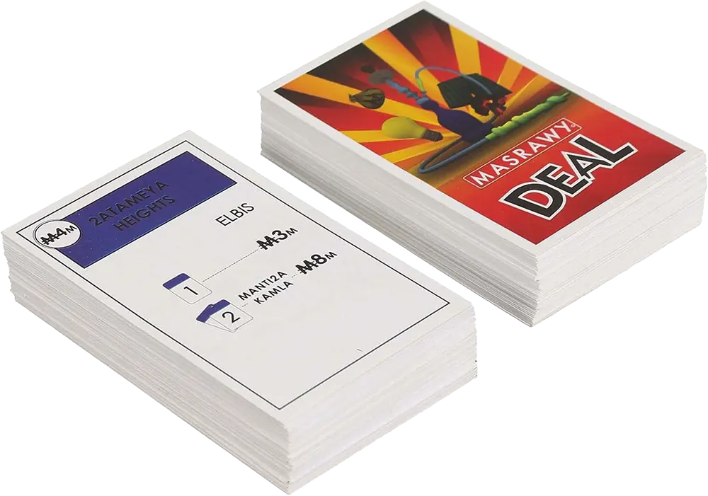 لعبة بطاقات نيلكو بلاستيك بوكس  دييل مصراوي