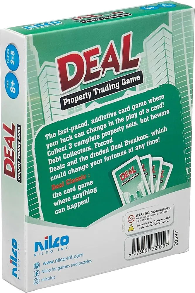 Nilco Deal Classic Travel Card Game