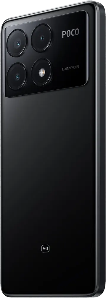 موبايل شاومي بوكو X6 برو ثنائي الشريحة ، ذاكرة 512 جيجابايت ، رامات 12 جيجابايت ، شبكة الجيل الخامس، أسود