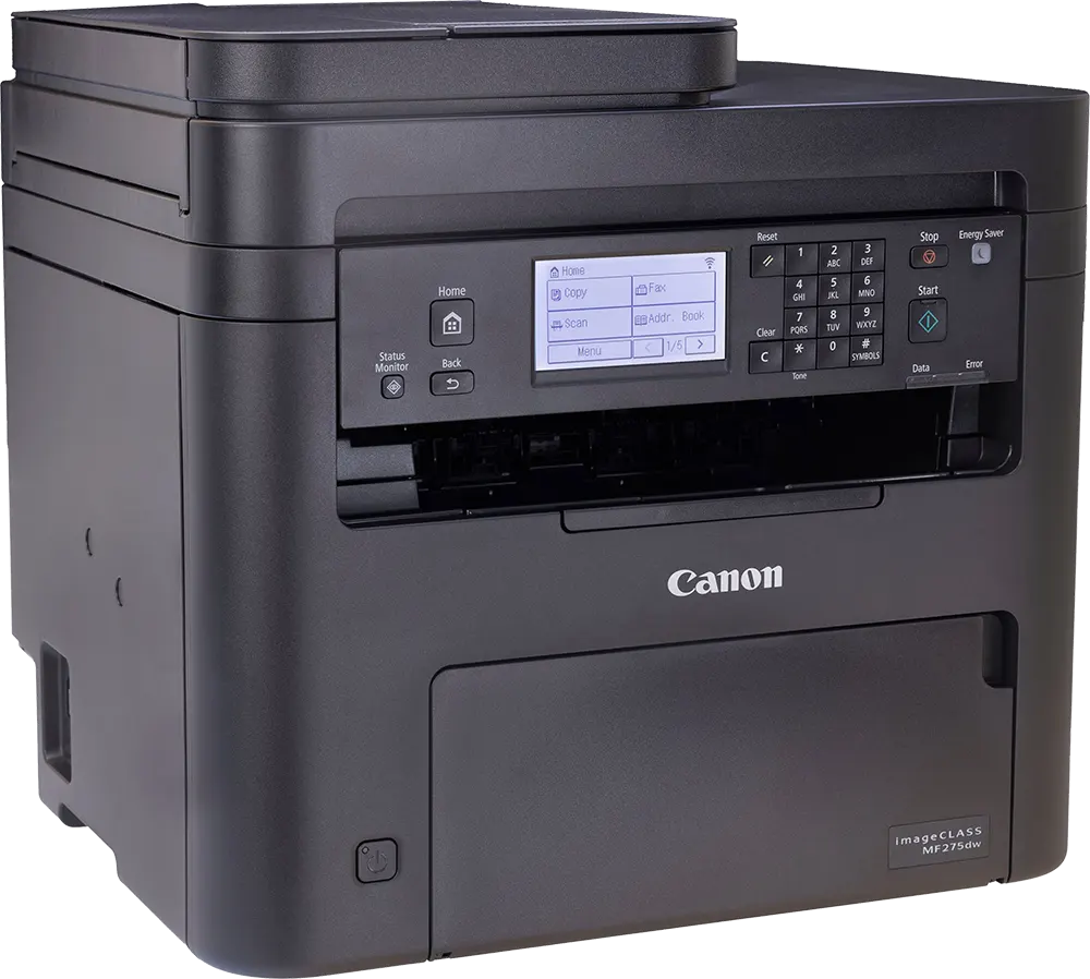Canon i-SENSYS Monochrome Laser Multifunction Printer, Black, MF275DW