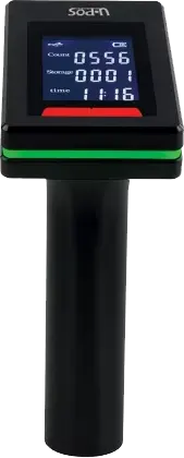 U.POS 2D Desktop Barcode Wireless Scanner, Black, UP-7000W