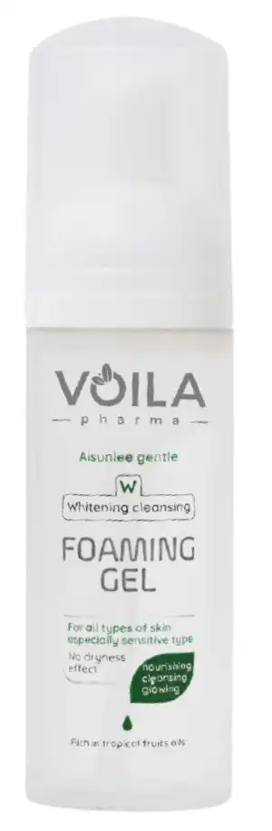VOILA WHITENING CLEANSING FOAMING GEL 150 ML
