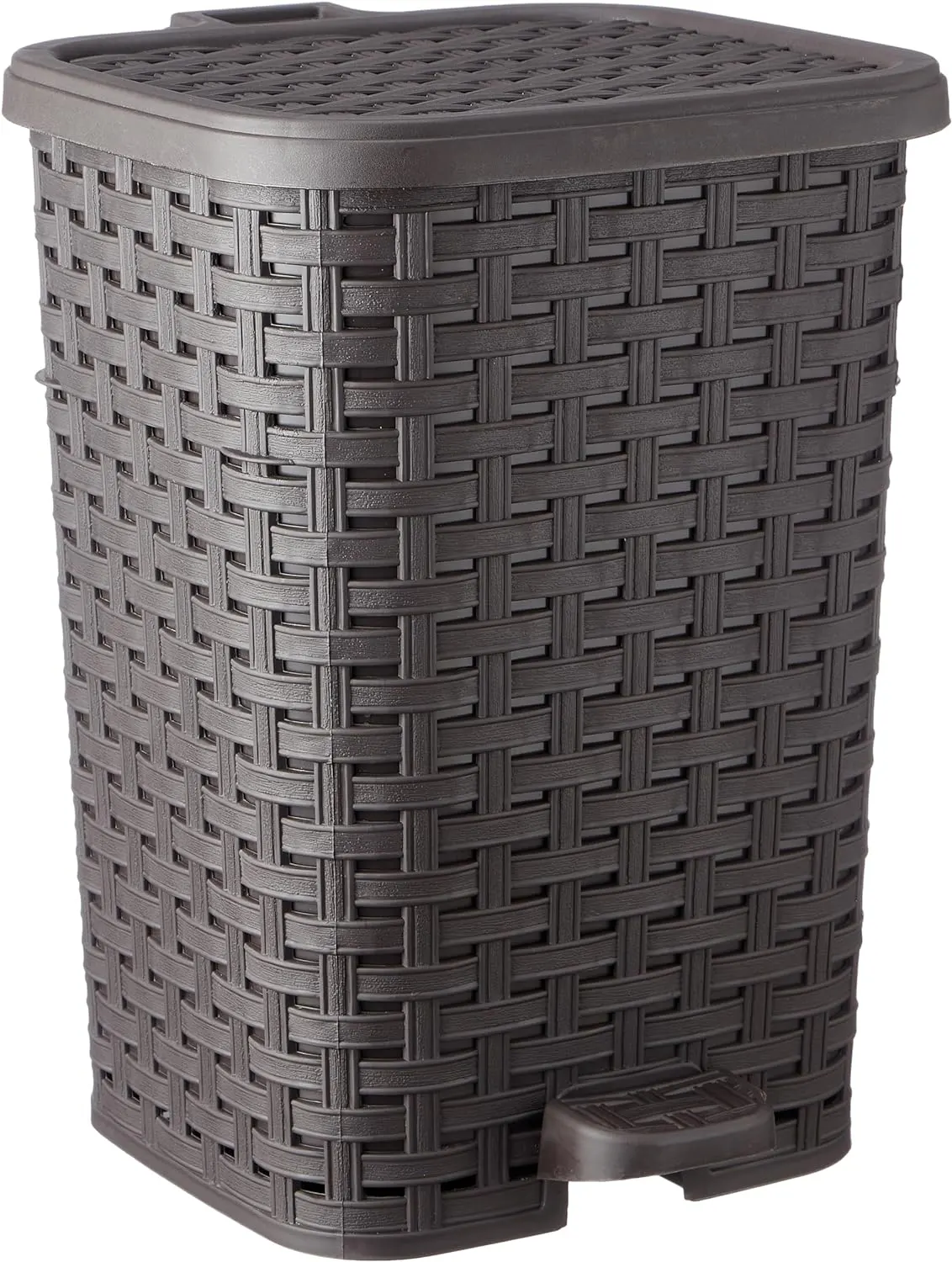 El Wataniya Greek plastic waste bin , size 1, brown