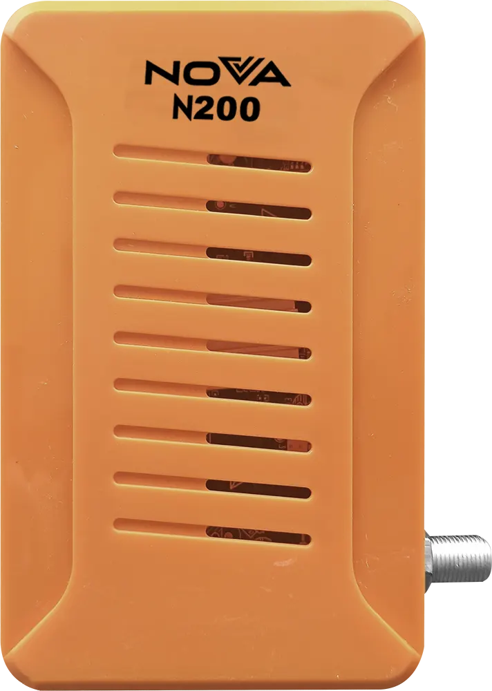 ريسيفر نوفا، 8000 قناة ، FHD، برتقالي، N200